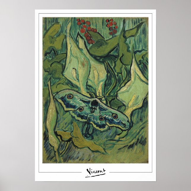 Vincent Van Gogh Zedign Art Poster nr 49-3 (Framsidan)