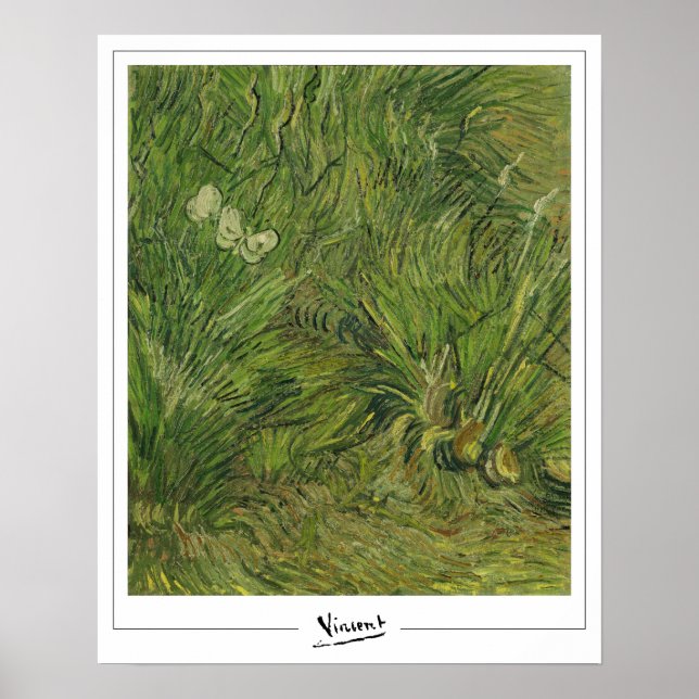 Vincent Van Gogh Zedign Art Poster nr 50 (Framsidan)