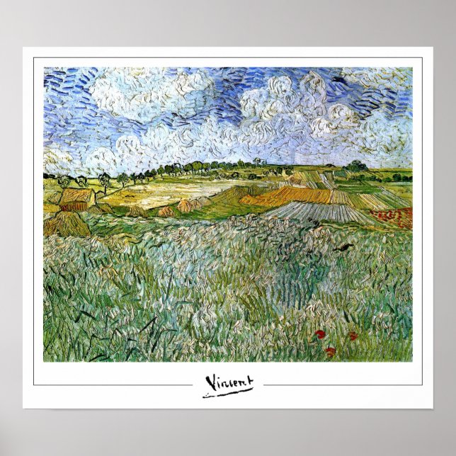 Vincent Van Gogh Zedign Art Poster nr 531 (Framsidan)