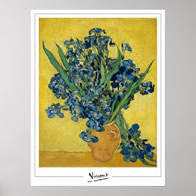 Vincent Van Gogh Zedign Art Poster nr 54 (Framsidan)