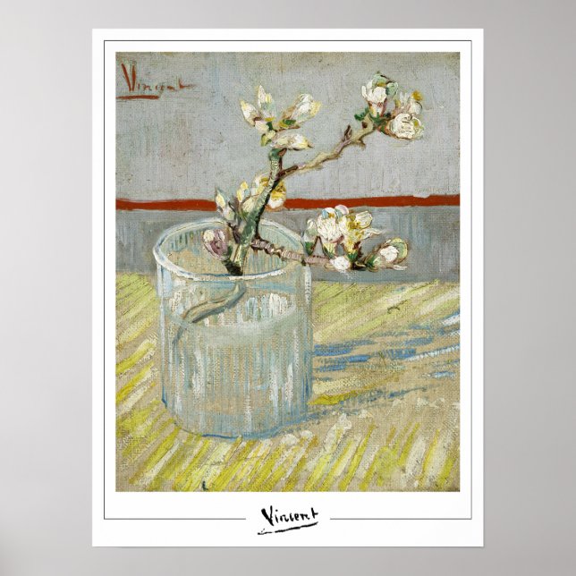 Vincent Van Gogh Zedign Art Poster nr 58-2 (Framsidan)