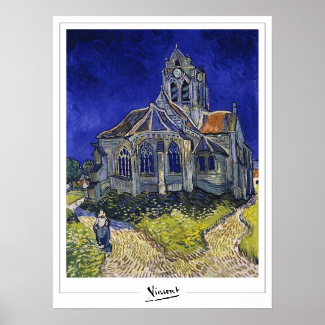 Vincent Van Gogh Zedign Art Poster nr 5-2 (Framsidan)