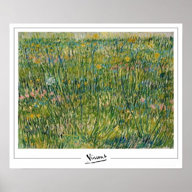 Vincent Van Gogh Zedign Art Poster nr 7 (Framsidan)