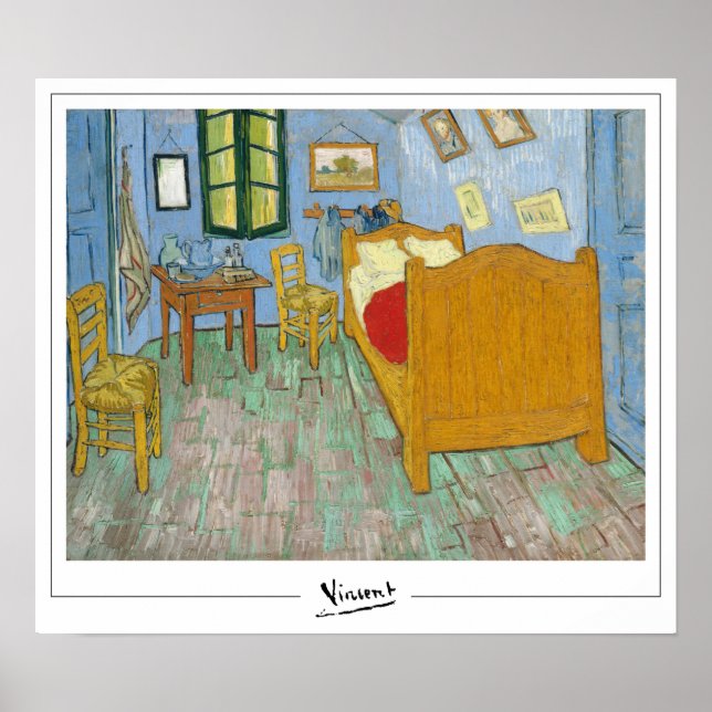 Vincent Van Gogh Zedign Konst Poster #53 (Framsidan)