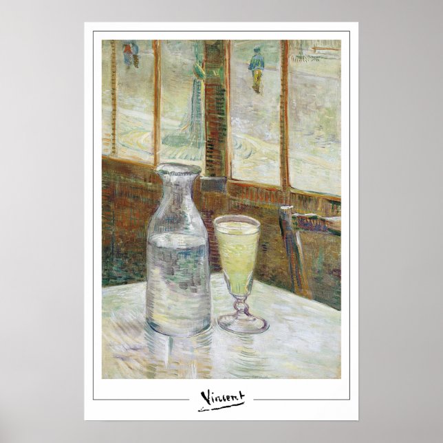 Vincent Van Gogh Zedign Konstaffisch #19-2 Poster (Framsidan)