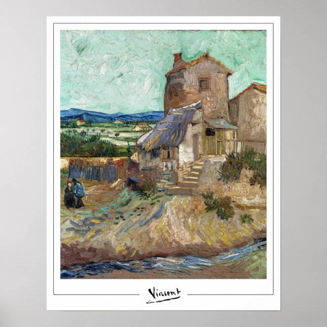 Vincent Van Gogh Zedign Konstaffisch #1 Poster (Framsidan)