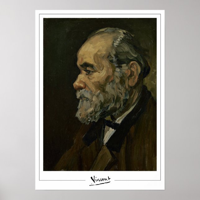 Vincent Van Gogh Zedign konstaffisch #20 Poster (Framsidan)