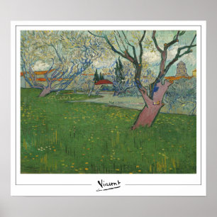 Vincent Van Gogh Zedign Konstaffisch #24 Poster