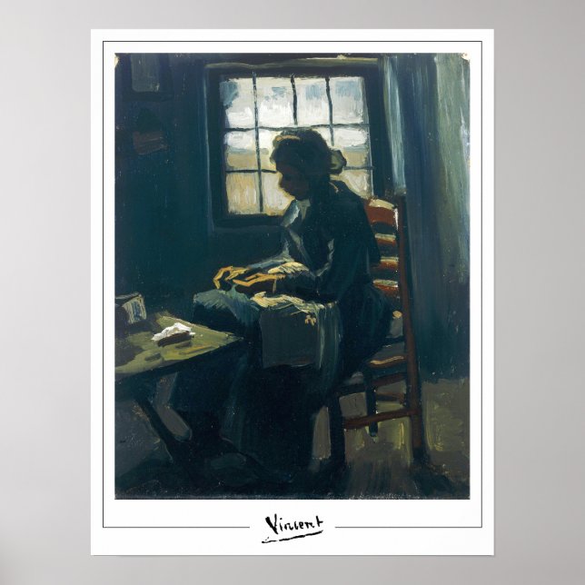 Vincent Van Gogh Zedign konstaffisch #29-3 Poster (Framsidan)