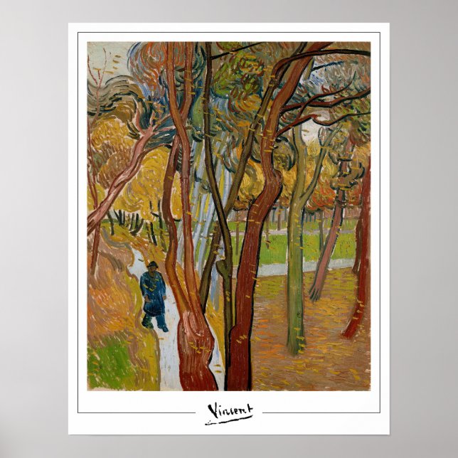 Vincent Van Gogh Zedign Konstaffisch #2-2 Poster (Framsidan)