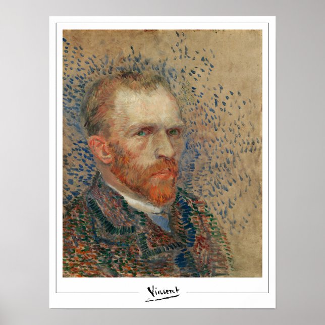 Vincent Van Gogh Zedign Konstaffisch #32-2 Poster (Framsidan)