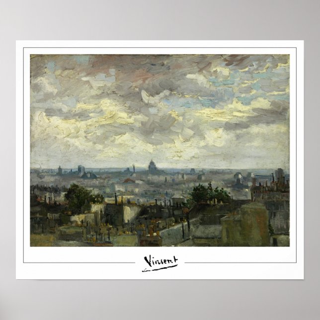 Vincent Van Gogh Zedign Konstaffisch #34 Poster (Framsidan)