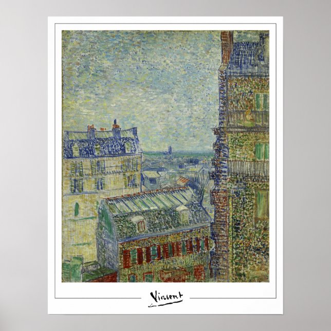 Vincent Van Gogh Zedign Konstaffisch #36-2 Poster (Framsidan)