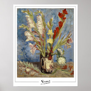 Vincent Van Gogh Zedign Konstaffisch #48-2 Poster