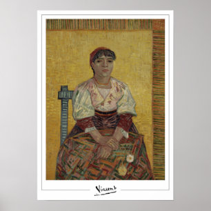 Vincent Van Gogh Zedign Konstaffisch #49-2 Poster