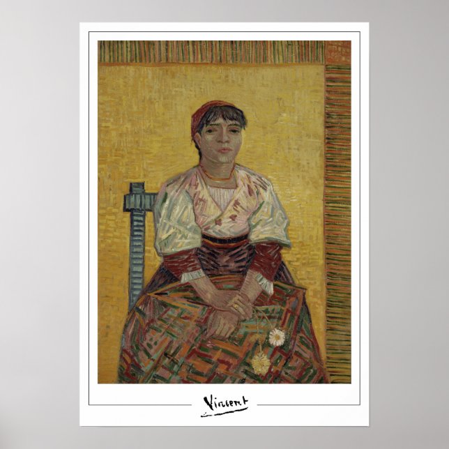 Vincent Van Gogh Zedign Konstaffisch #49-2 Poster (Framsidan)