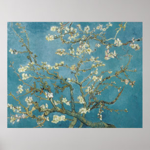 Vincent van Gogh's Almond blommar (1890) Poster