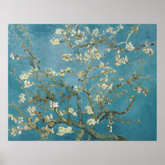 Vincent van Gogh's Almond blommar (1890) Poster