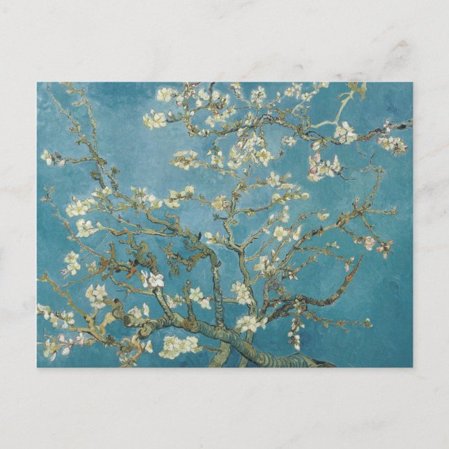 Vincent van Gogh's Almond blommar (1890) Vykort (Framsida)