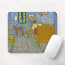 Vincent van Gogh's Bedroom Art Mouse Pad