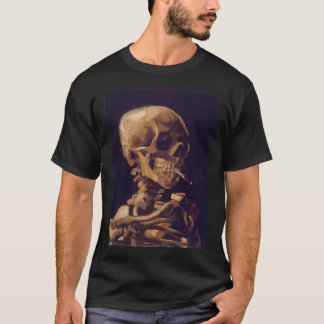 Vincent Van Goghs 'Dödskalle med brinnande cigaret T Shirt