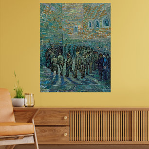 Vincent van Goghs Fångar under motion Poster