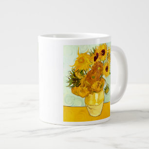 Vincent Van Goghs Gult Solrosmålning 1888 Jumbo Mugg