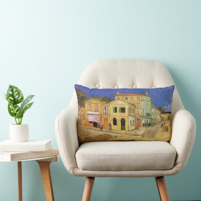 Vincent van Goghs hus i Arles av Vincent van Gogh Lumbarkudde (Stol)