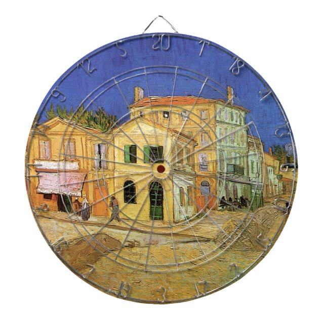 Vincent van Goghs hus i Arles av Vincent van Gogh Piltavla (Framsidan)