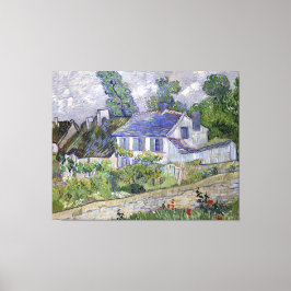 Vincent van Goghs hus i Auvers Canvastryck