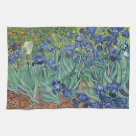 Vincent Van Gogh's Irises. Kökshandduk