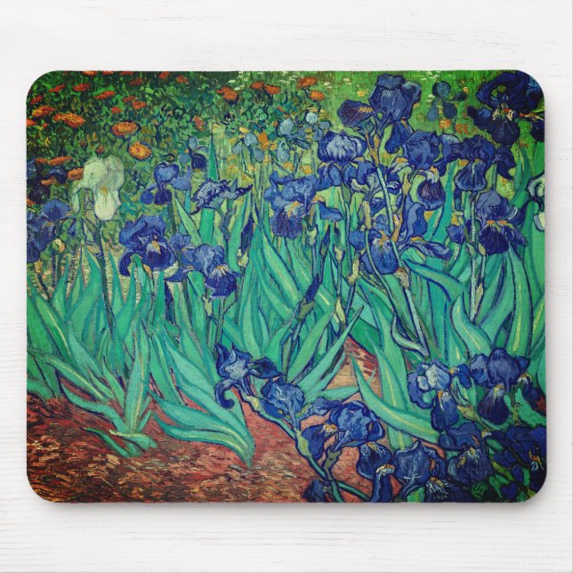 Vincent van Gogh's Irises: Musmatta (Framsidan)