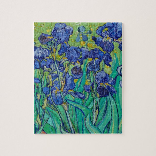 Vincent Van Gogh's Irises Pussel (Vertikal)