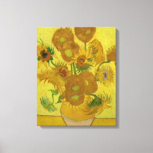 Vincent Van Goghs Kanvastryck för solblommor