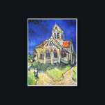 Vincent van Goghs kyrka i Auvers (1890) Canvastryck<br><div class="desc">Fantastisk canvas med ett bedövande bild av Vincent van Goghs kyrka i Auvers (1890). Med en 24-tumsduk på 18 tum har ram en tjocklek på 0, 75 tum. Du kan styra den här produkten när den lockar dig in i ditt hus genom att hänga den på väggen i ditt vardagsrum,...</div>
