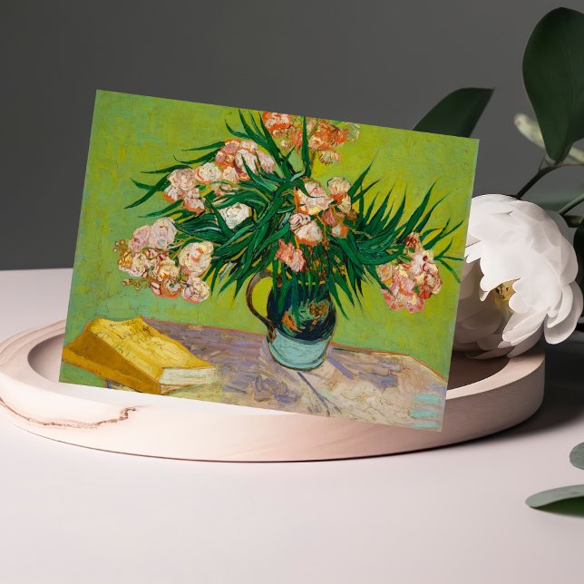 Vincent van Gogh's Oleanders Postcard Vykort (Vincent van Gogh's Oleanders Postcard)