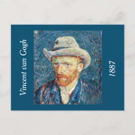 Vincent van Gogh's Self-Porträtt Vykort