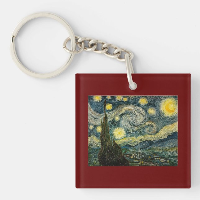 Vincent van Gogh's Starry Natt (1889) (Framsidan)
