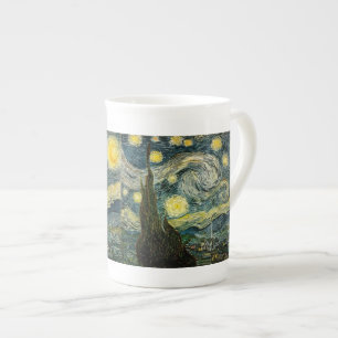 Vincent van Gogh's Starry Natt (1889) Benporslin Mugg