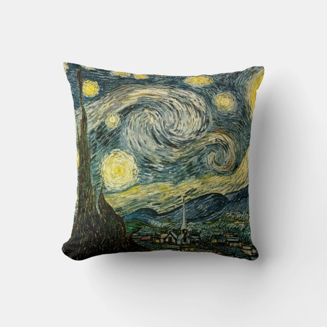 Vincent van Gogh's Starry Natt (1889) Kudde (Framsida)