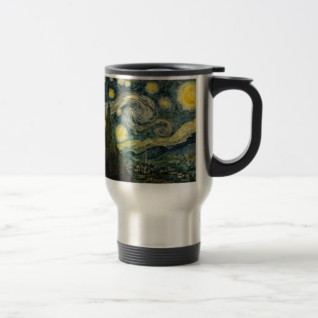 Vincent van Gogh's Starry Natt (1889) Resemugg (Höger)