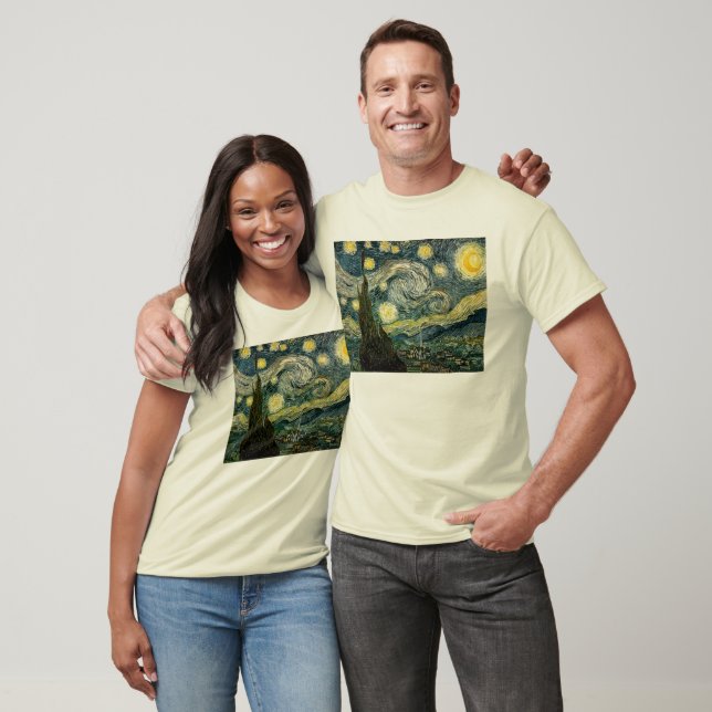 Vincent van Gogh's Starry Natt (1889) Tee (Unisex)