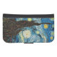Vincent Van Goghs stjärnmörker Samsung S4 Plånboksfodral (Framsidan (Horisontell))