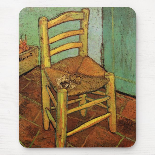Vincent van Goghs stol med hans pipa av Vincent va Musmatta (Framsidan)