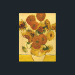 Vincent van Gogh's Sunblommor, 1878 Canvastryck<br><div class="desc">En klassisk teckning som har blivit offentlig och som ger underbara gåvor och andra produkter. Van Gogh-målade kanske fortfarande lever av solblommor, och det är ett av hans mest populära motiv. Vincent van Gogh (1853-1890) var förmodligen den mest berömd postImpressionistiska målaren. Hans postumma gestalt har aldrig varit framgångsrik eller erkänt...</div>