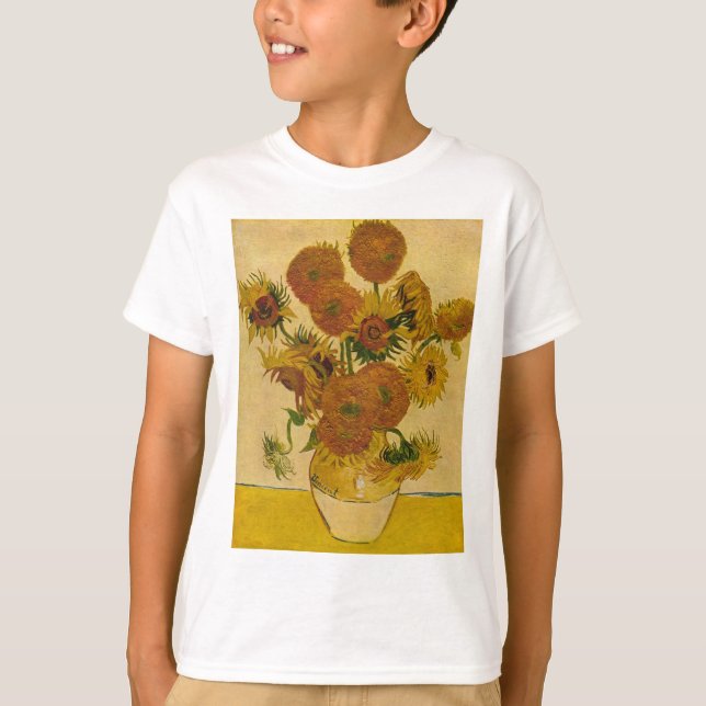 Vincent van Gogh's Sunblommor, 1878 Tee (Framsida)