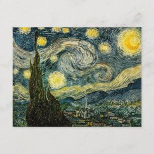 Vincent van Gogh's The Starry Natt (1889) Inbjudningar