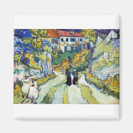 Vincent van Goghs trapphus i Auvers (1890) Magnet