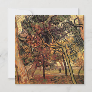 Vincent van Goghs undersökning av Gräs Träd