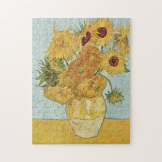 Vincent van Gogh's Vas med tolv solblommor Pussel